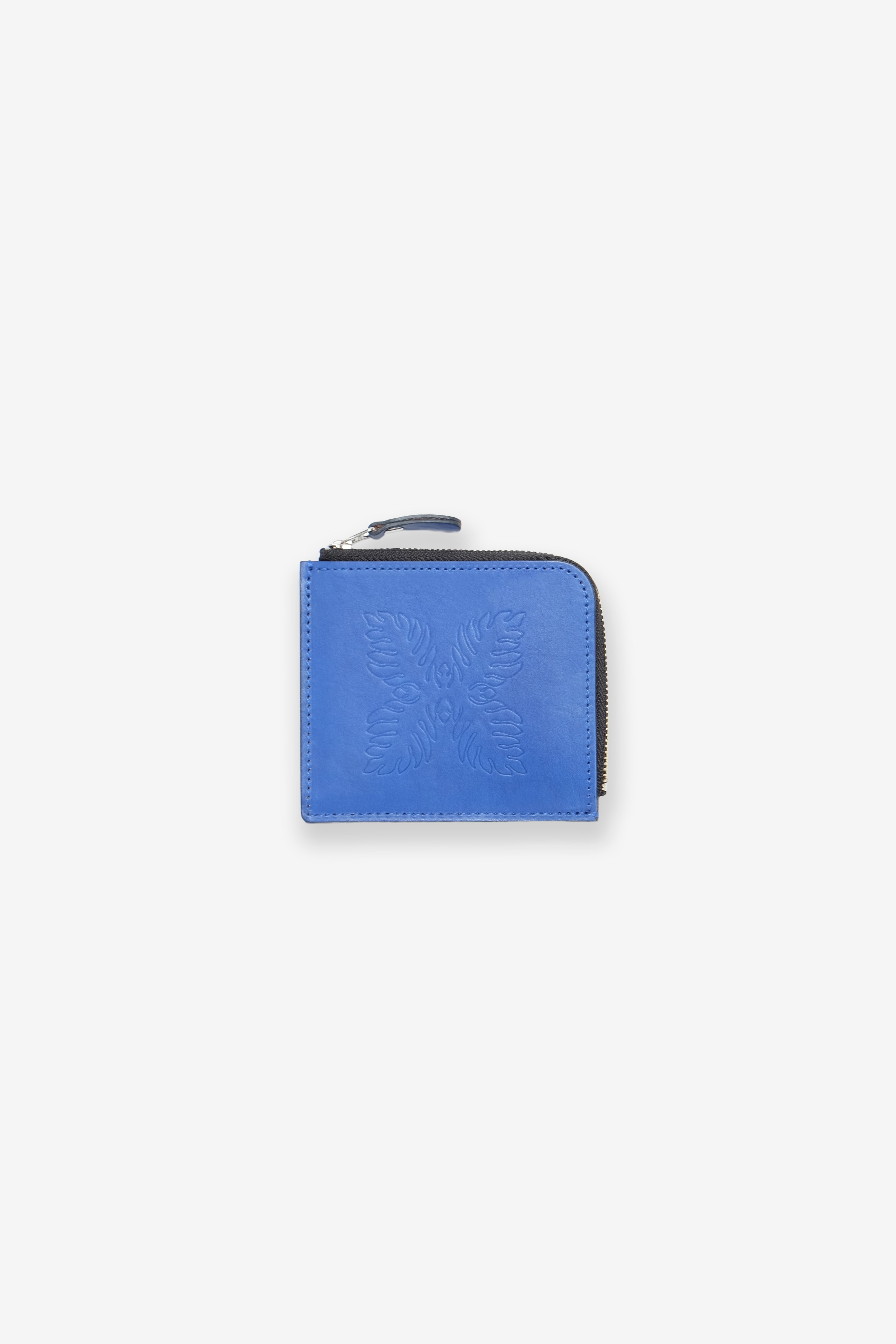 Leather Wallet - Blue