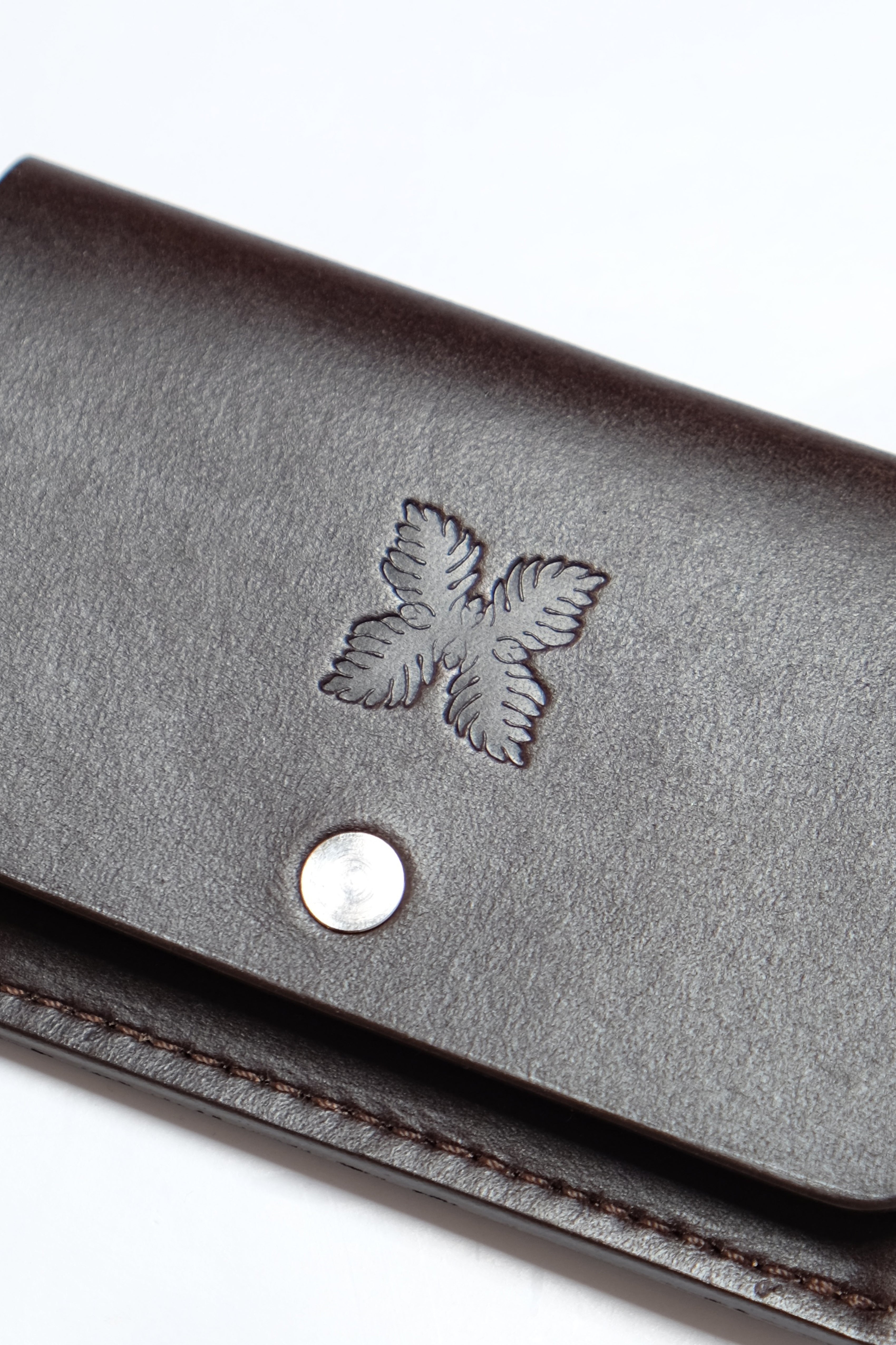 Leather Card Case - Brown