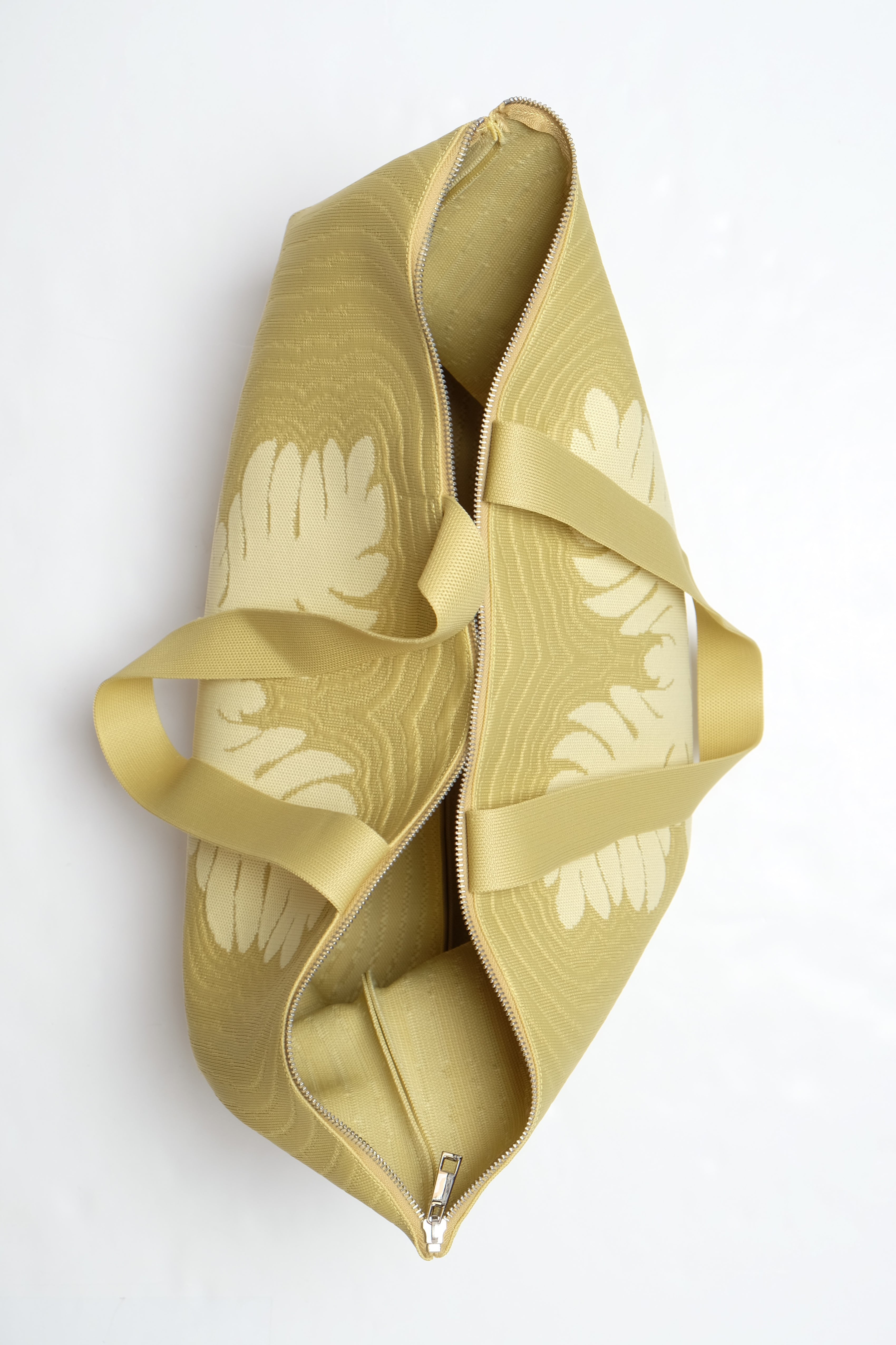 Jacquard Weekender Bag - Laua'e - Sun Yellow