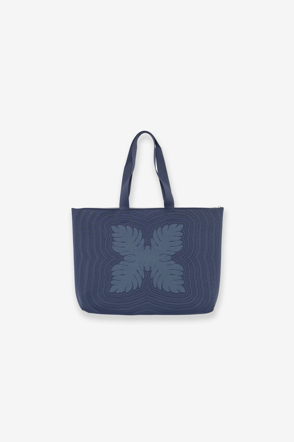 Jacquard Weekender Bag - Laua'e - Navy