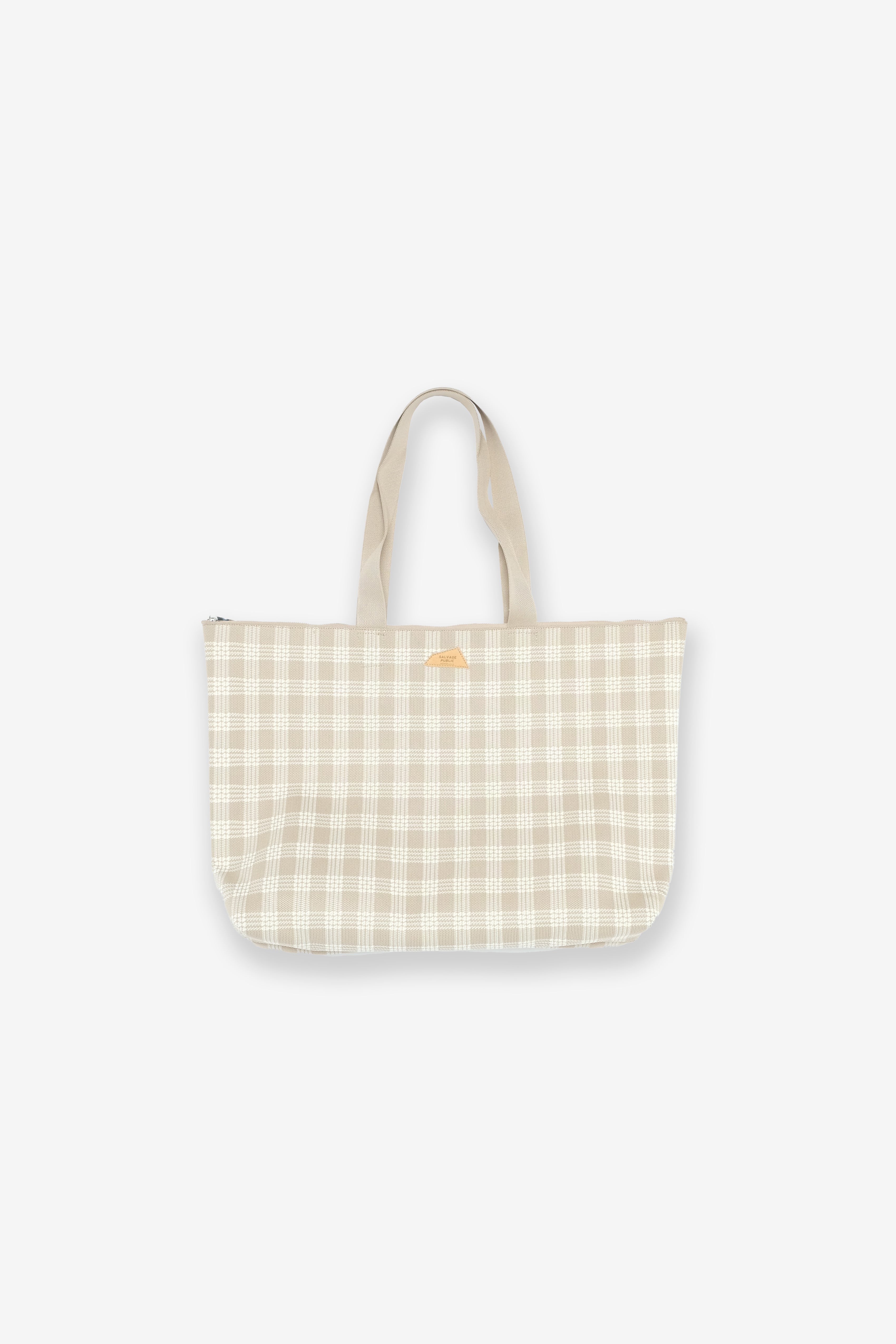 Jacquard Weekender Bag - Palaka - Tan