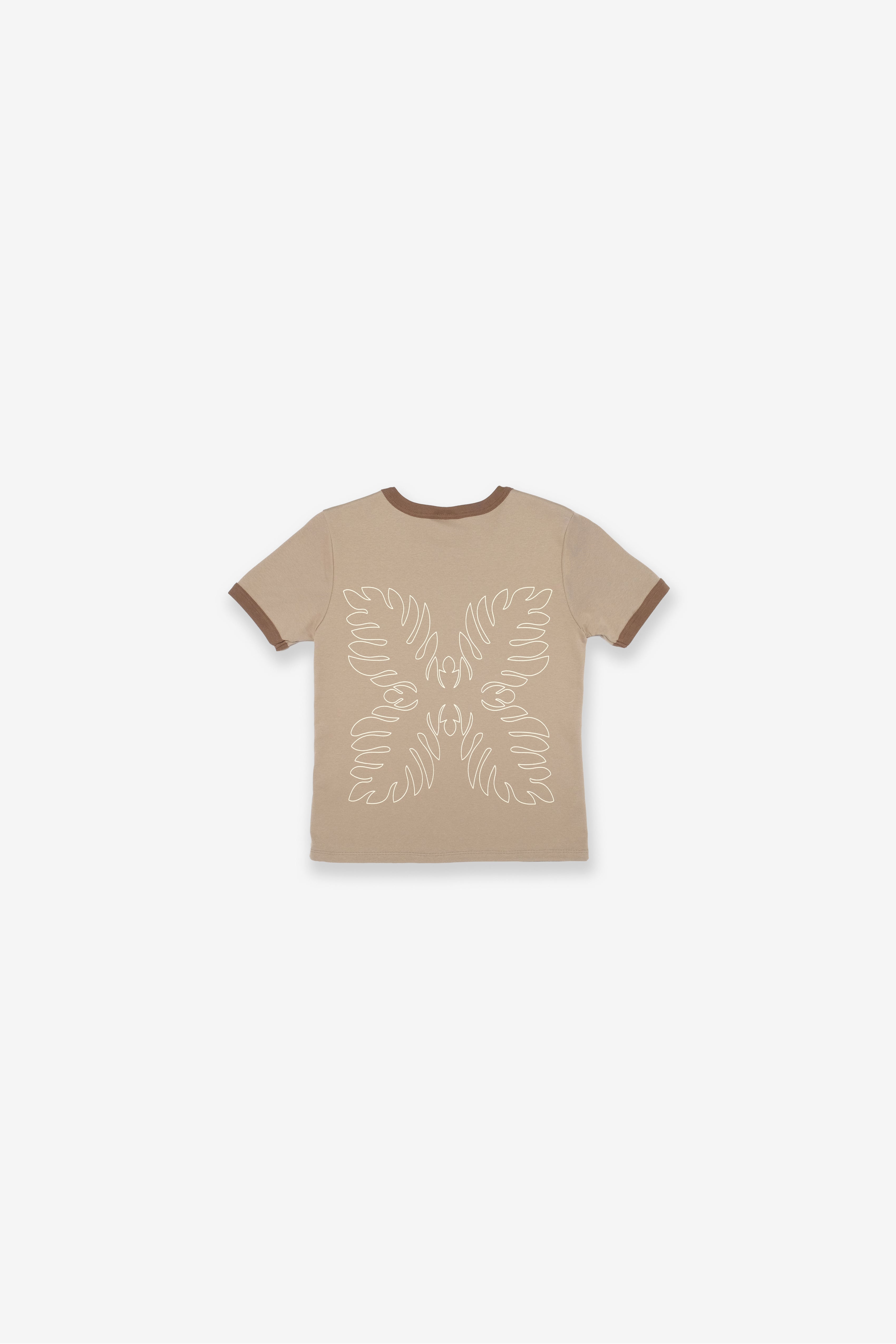Women's T-Shirt - Lauaʻe - Greige