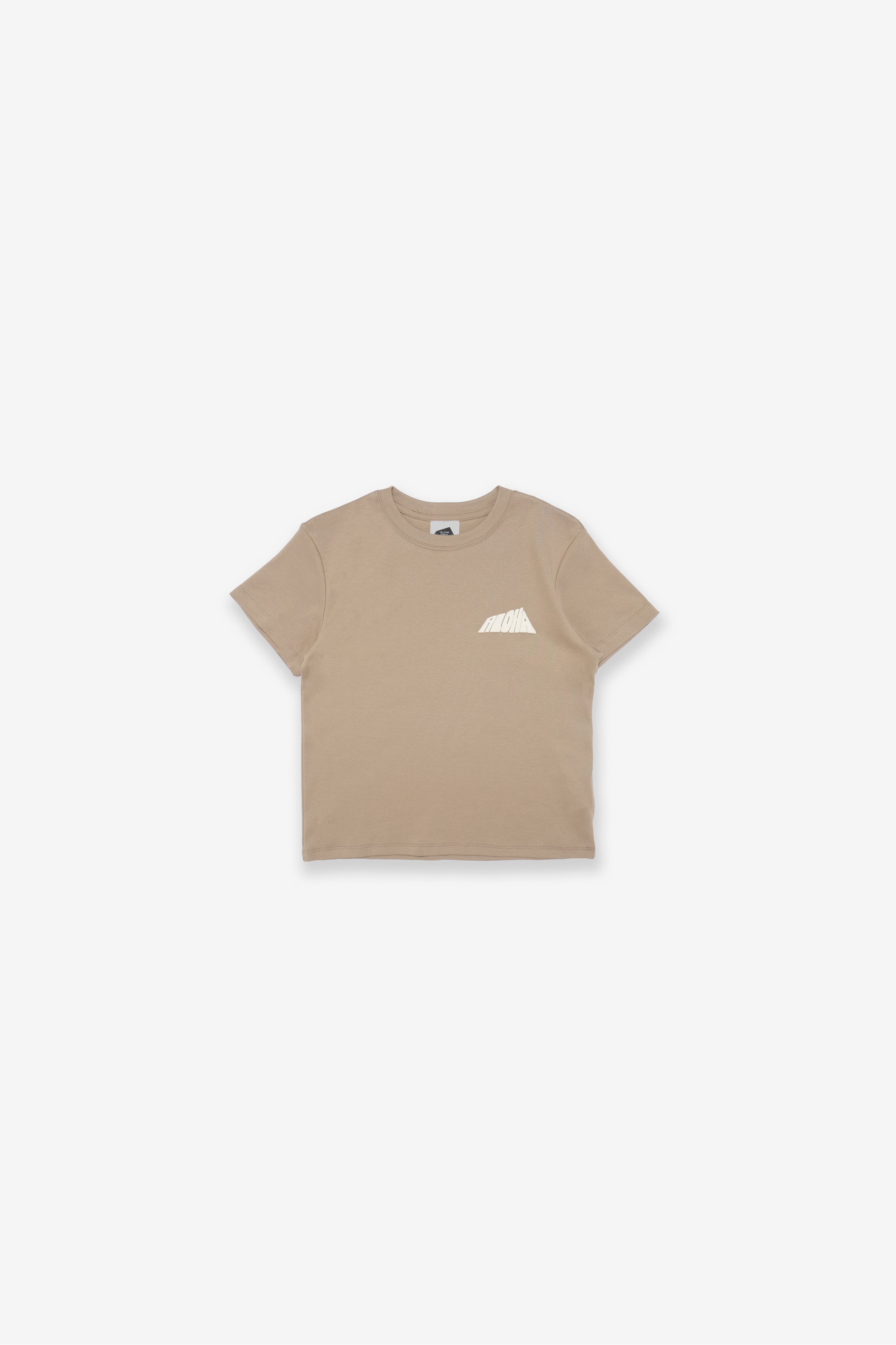 Women's T-Shirt -Aloha Puffy - Greige