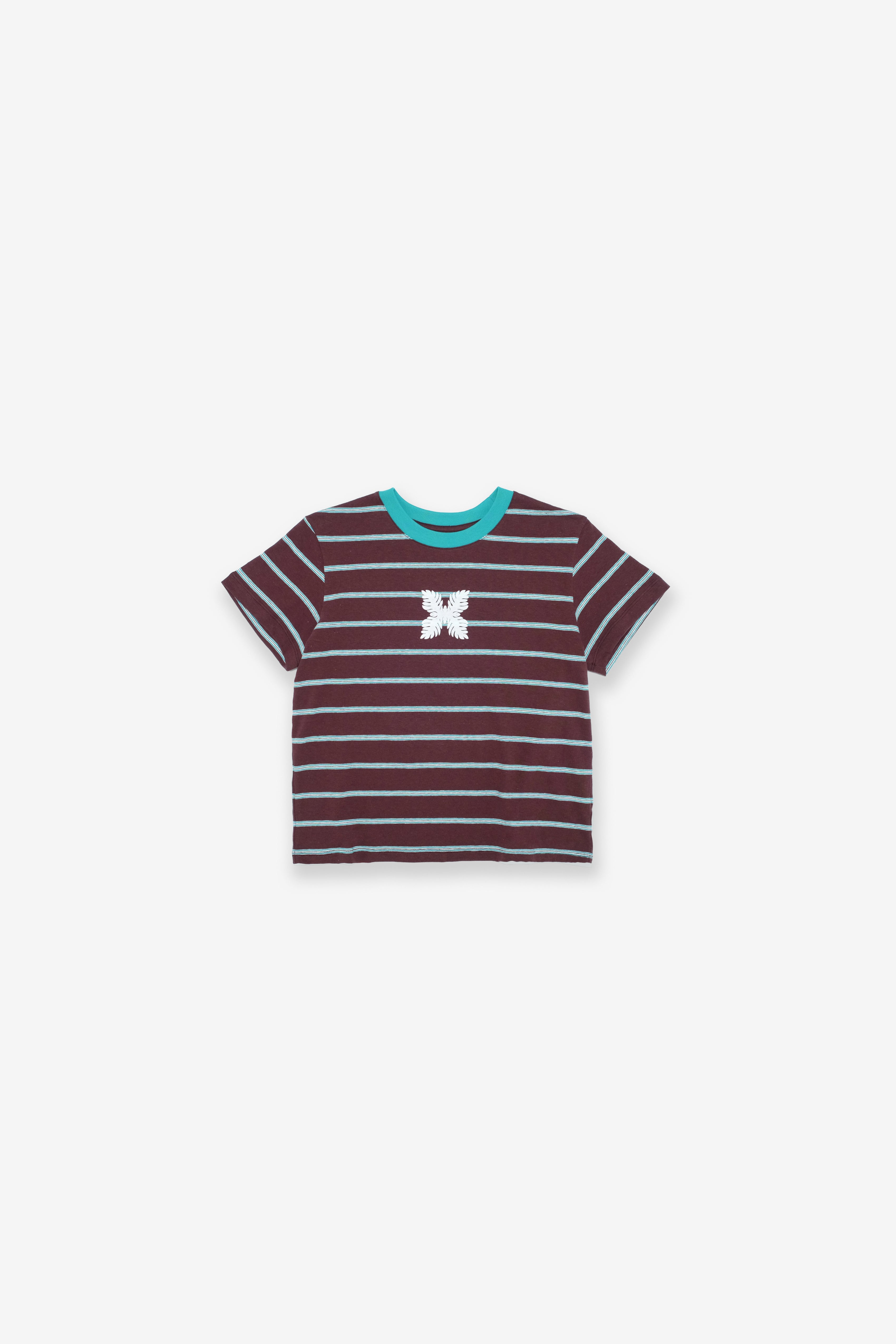 Women's T-Shirt - TomBoy Stripe - Brown