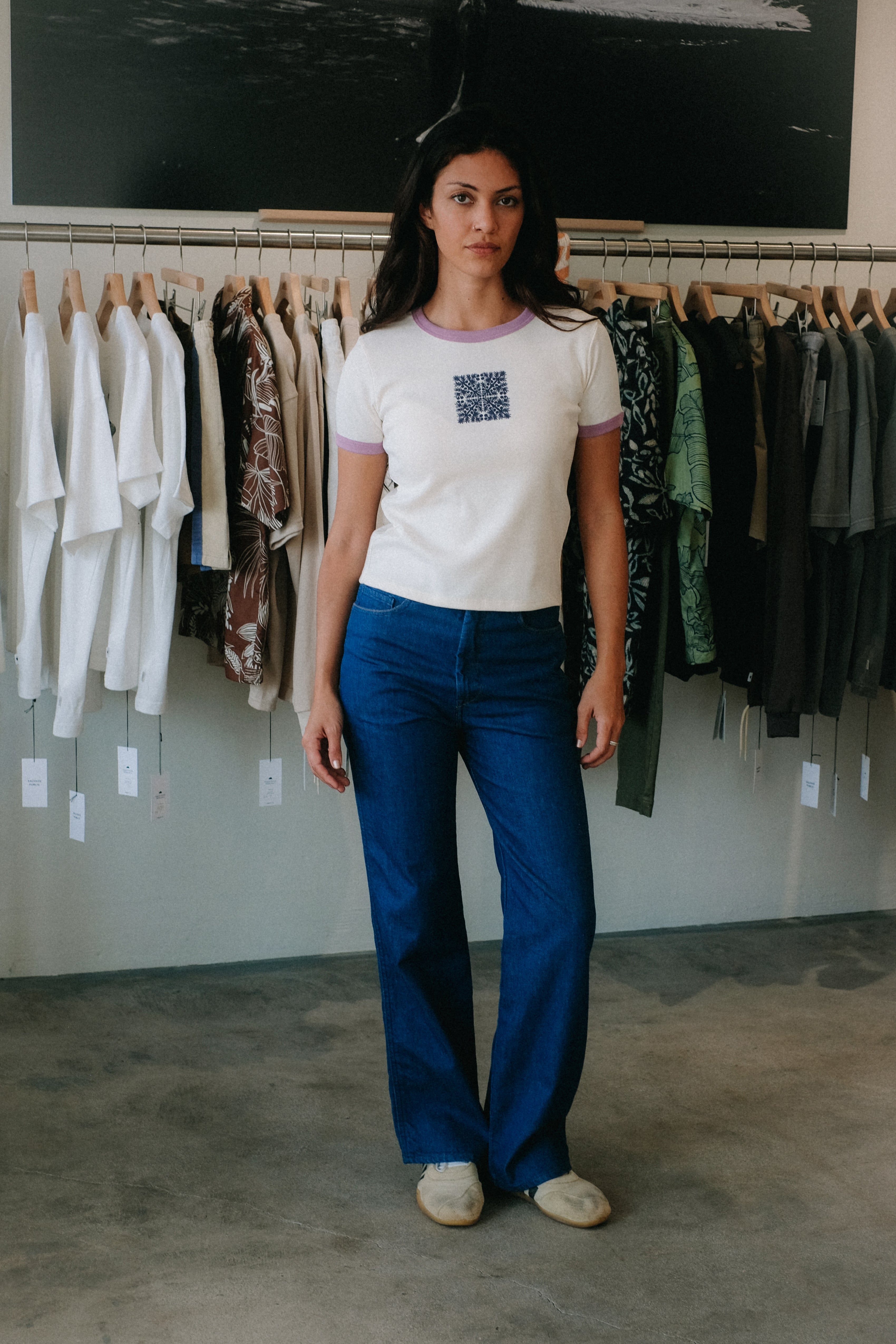 Women's T-Shirt - 'Ulu - Macadamia