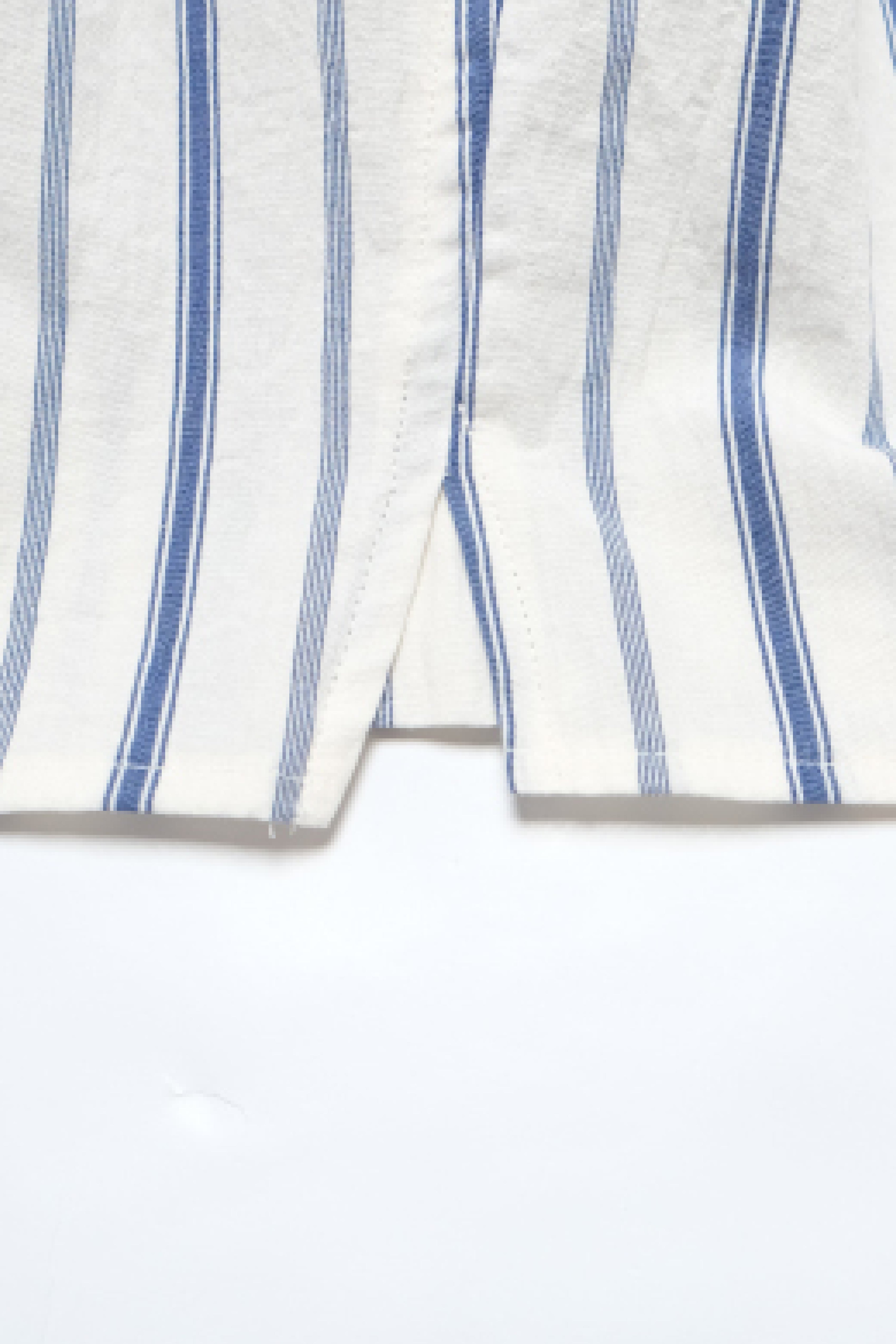 Women's Cropped Woven Shirt - White
