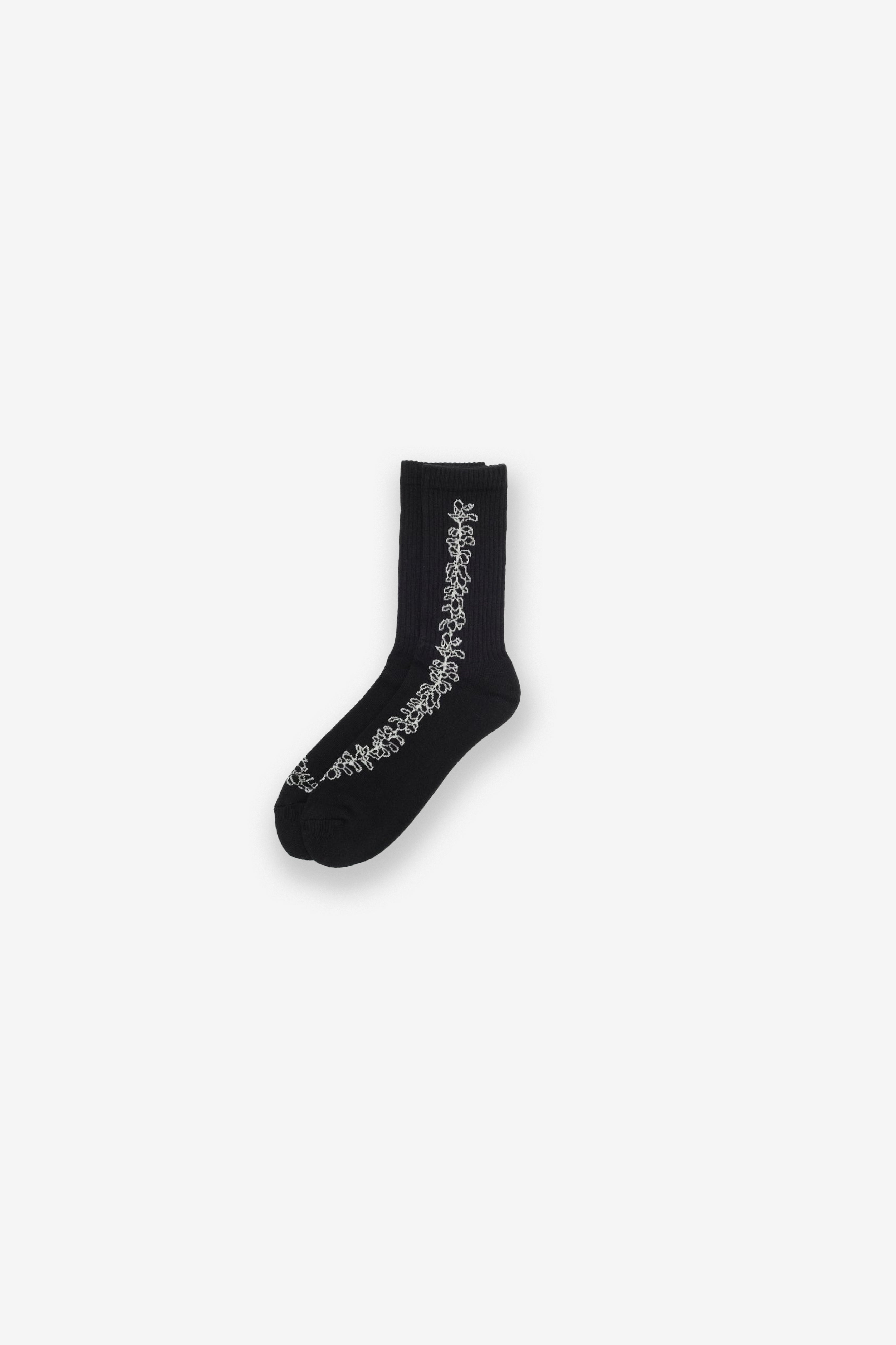 Socks - Pua - Black/Macadamia