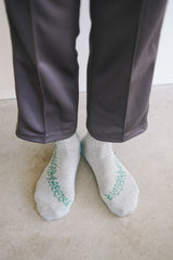 Socks - Pua - HeatherGrey/Green