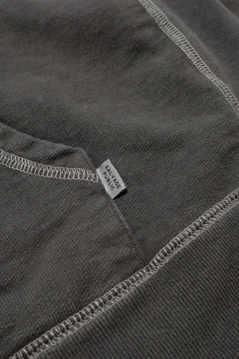 Beach Hoodie - ʻĀina Rights - Washed Black