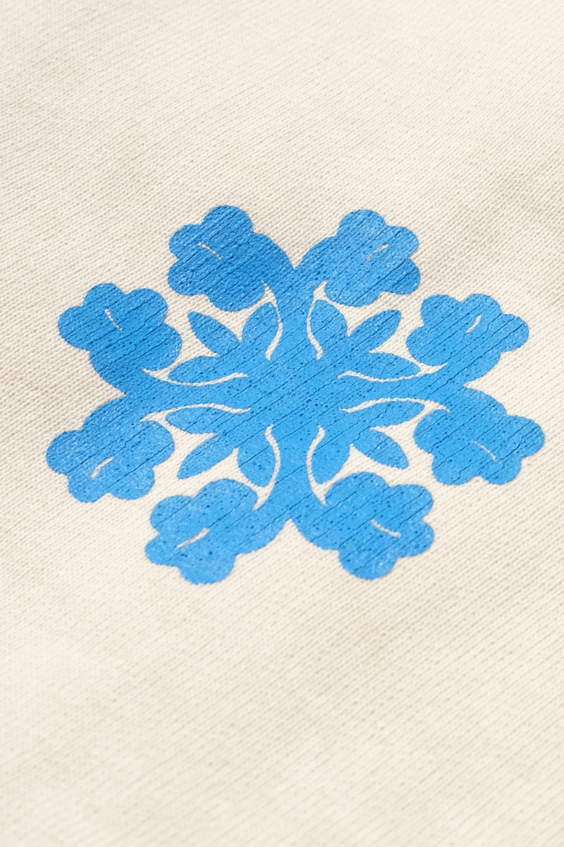 Beach Hoodie - Hibiscus - Macadamia