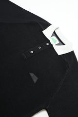 Waiʻaleʻale Rainproof Knit Polo - Logo Kolepa - Black