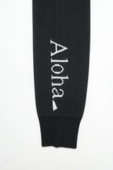 Waiʻaleʻale Rainproof Knit Polo - Logo Kolepa - Black