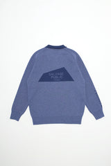 Waiʻaleʻale Rainproof Knit Polo - Logo Kolepa - Blue