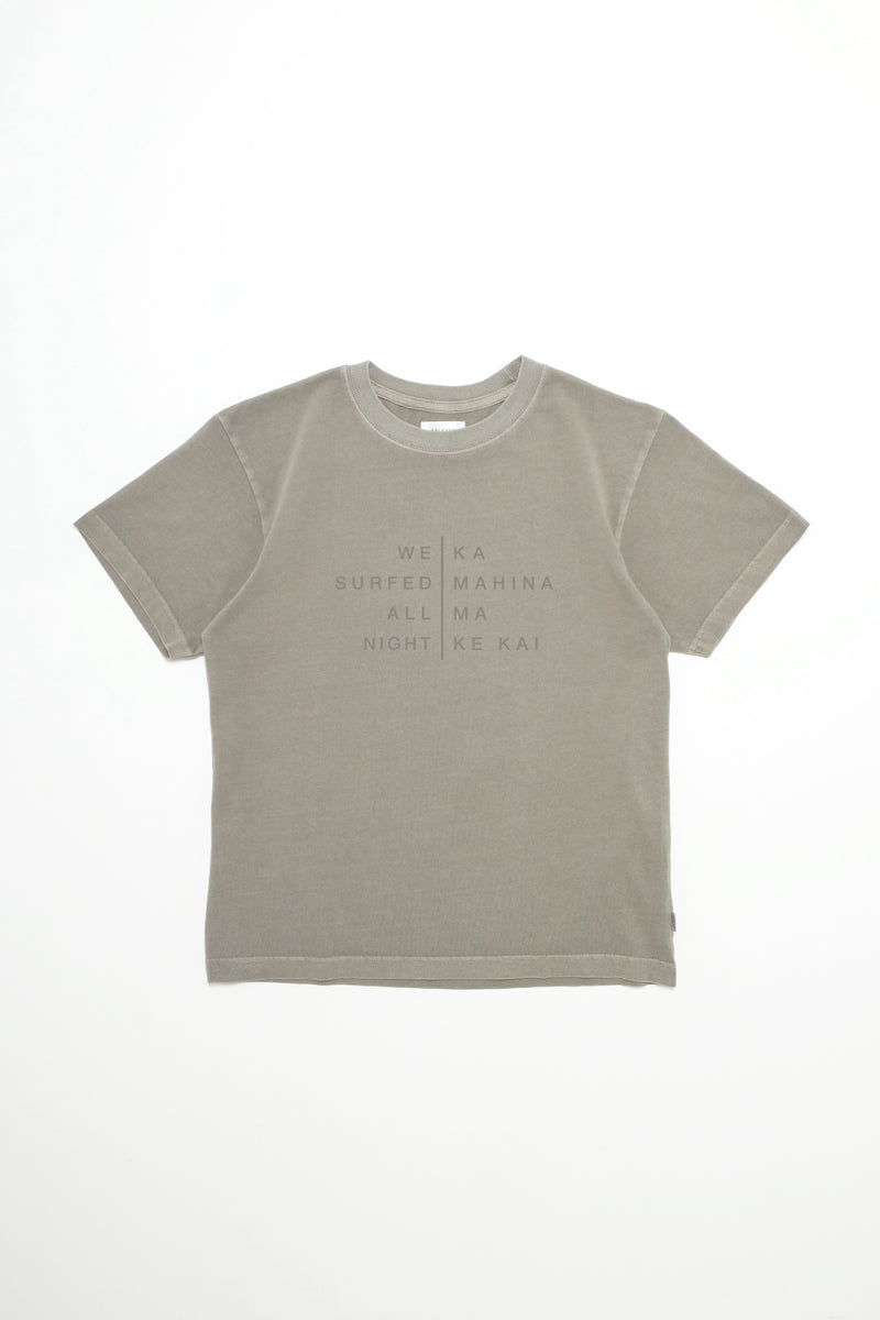 T-Shirt - All Night - Greige