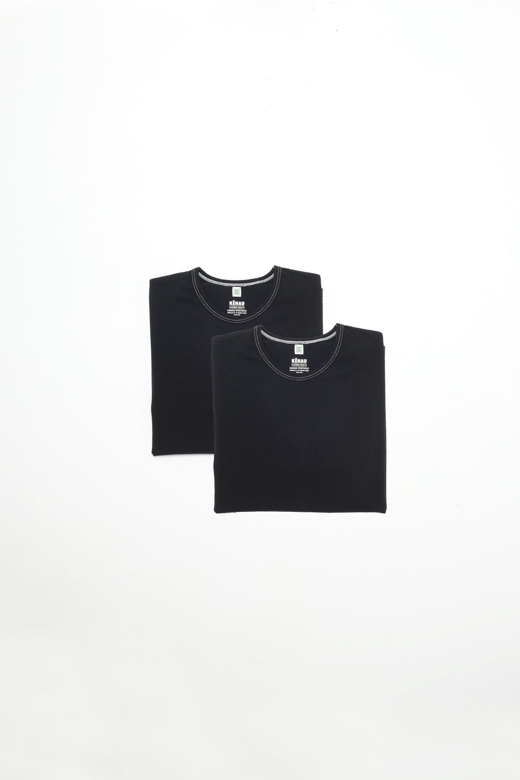 T-Shirt 2 Pack - Kēhau Layering Basics - Black – Salvage Public