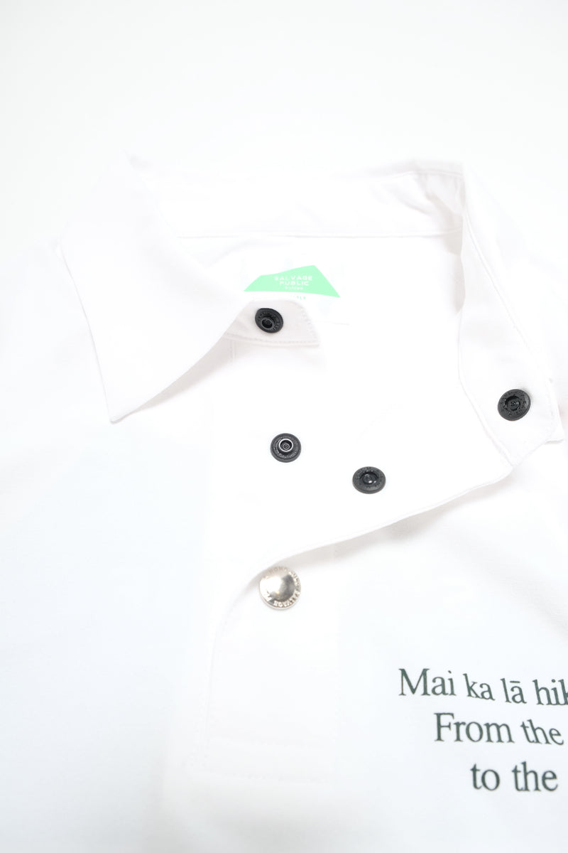 Kolepa Surf Polo - Sun's Rising - White