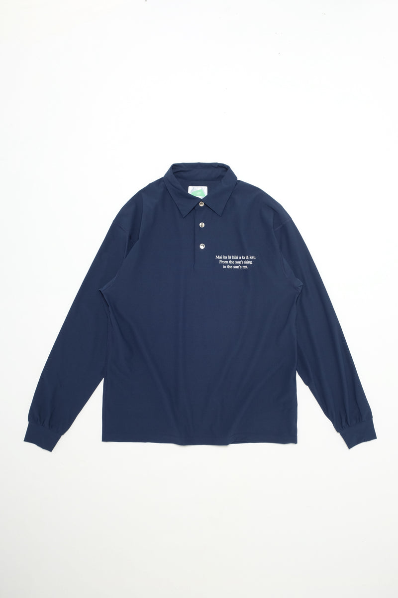 Kolepa Surf Polo - Sun's Rising - Navy