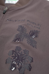 Makani Nylon Bomber Jacket - Double Quilt - Grey