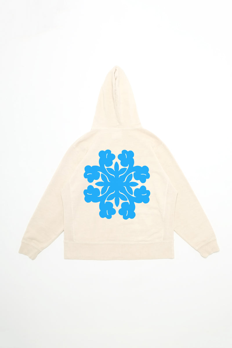 Beach Hoodie - Hibiscus - Macadamia