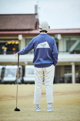 Waiʻaleʻale Rainproof Knit Crew - Logo Kolepa - Blue